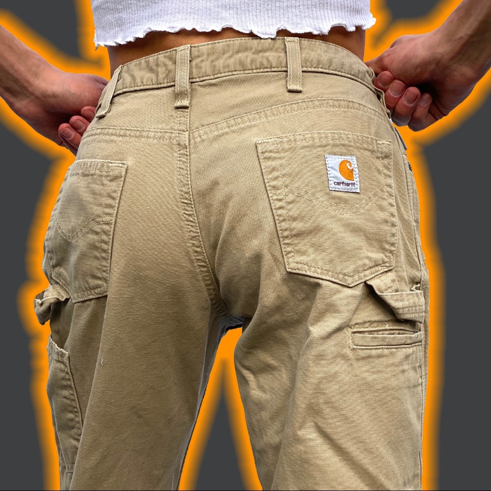 VINTAGE CARHARTT CARGO WORK PANTS